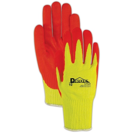 DROC GPD790HV HPPE Blend MicroFoam Nitrile Palm Coat Gloves  ShrinkWrapped For Vending